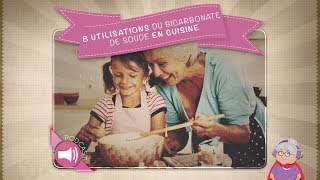 8 utilisations du bicarbonate de soude en cuisine [upl. by Terrijo]