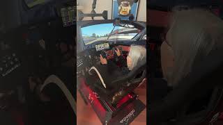 MOM tries 20K SIM RACING Setup for the first time simracing iracing simracingsetup [upl. by Gaby]