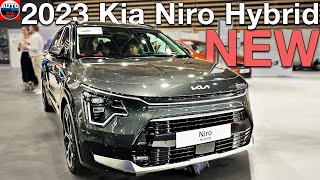 New 2023 Kia Niro Hybrid  Visual REVIEW exterior amp interior [upl. by Perceval212]