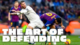 Best TACKLES AND BLOCKS  Sergio Ramos x Real Madrid [upl. by Eserehs]