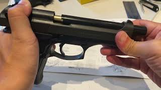 マルシン工業 モデルガン 組み立てキット ベレッタ M9 完成 [upl. by Stirling]