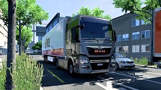 KATHODE Container Delivery with Man TX Truck ets2 [upl. by Notsuj319]