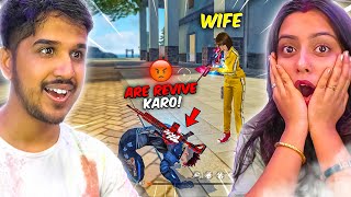 TROLLING MY WIFE IN FREE FIRE 😂 FUNNIEST MOMENT [upl. by Borden708]