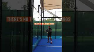 Return tip  Padel tennis [upl. by Cenac]