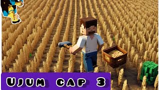 Minecraft UJUM  Exploracion  minado y Cimientos de mi MORADA [upl. by Shirk]