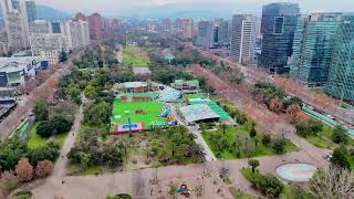 Parque Araucano Las Condes  Drone DJI Mini 4 Pro [upl. by Bullis]