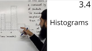 Edexcel AS Level Maths 34 Histograms [upl. by Pepin]