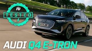 Audi Q4 etron InDepth Review 2022  Better than the BMW iX3 [upl. by Nevaed924]