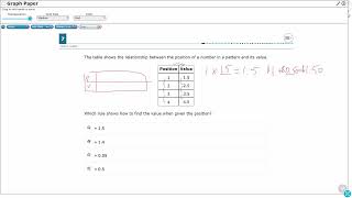 4th Grade STAAR Practice InputOutput Tables 45B  10 [upl. by Nilo]