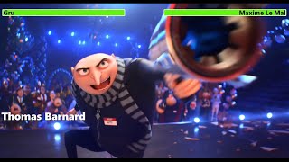 Despicable Me 4 2024 Opening Scene with healthbars [upl. by Ferreby]