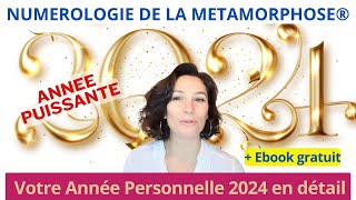 Numérologie 2024  votre année personnelle en détail en année universelle 8  préparezvous [upl. by Johnston695]