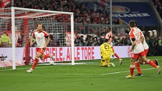 Bayern Munich 21 RB Leipzig  HIGHLIGHTS amp ATMOSPHERE Stadium Vlog  Harry Kane Scores Twice [upl. by Ribble]