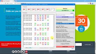 Ganar POWERBALL Analizando Patrones de Números Ganadores en Resultados  How to Win the Lottery [upl. by Rehpinnej]