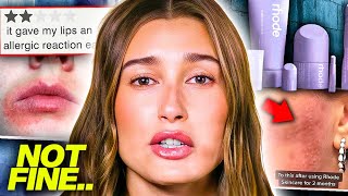 STAY AWAY From Hailey Bieber’s Skin Care Products [upl. by Adiari587]