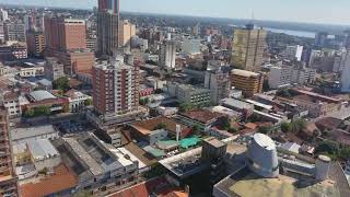 Arriba Paraguay Centro de Asunción Downtown 5 — Dron  Drone [upl. by Atik]