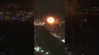 Fireworks on Niagara falls view from Canada side [upl. by Nyrac]