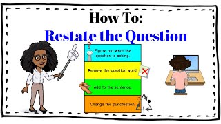 How to Restate the Question [upl. by Haynor]