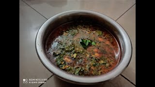 Palakachi Gutta Bhaji  Palakachi Mudda bhaji  Dal Palak ki Subji  Maharashtrian Recipe [upl. by Eerat771]