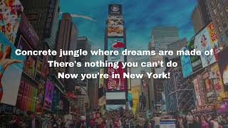 Alicia Keys  New York Empire State of Mind Part II Broken Down Lyrics [upl. by Siuol]