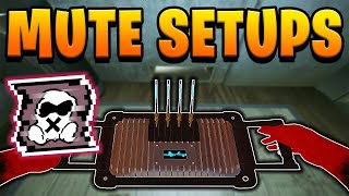 MUTE OFF SITE The 5 BEST Mute Site Setups in 2023  Rainbow Six Siege [upl. by Salahi]