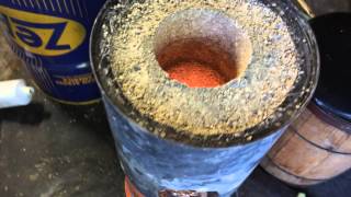 Rocket stove test build [upl. by Lorn]