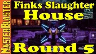 Borderlands 2  Finks Slaughter House Bandit Round 5 Solo [upl. by Egidio]