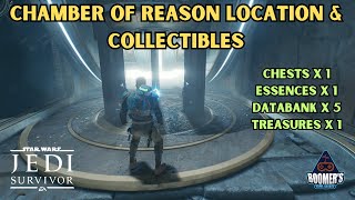 Chamber of Reason Location amp all Collectibles  Star Wars Jedi Survivor [upl. by Reviel]