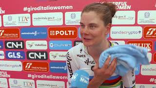 Lotte Kopecky post stage 5 interview Giro [upl. by Glogau]