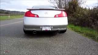 2005 Infiniti G35 Exhaust Stock  AnthonyJ350 [upl. by Eleazar]