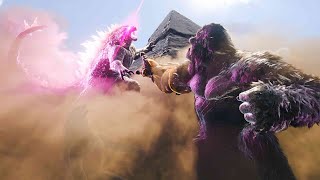 Godzilla x Kong Battle at the Pyramids GxKBLENDER [upl. by Christyna247]