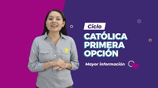 CATOLICA PRIMERA OPCION 2023 [upl. by Alusru]