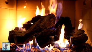 Fireplace 24 HOURS 🔥 Warm Relaxing Fireplace Sounds [upl. by Zetnas]