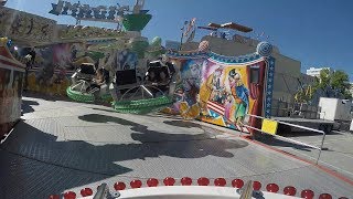 HUSS Magic Thurner Frühling Urfahranermarkt Linz 2018 POV Onride [upl. by Wiltsey580]