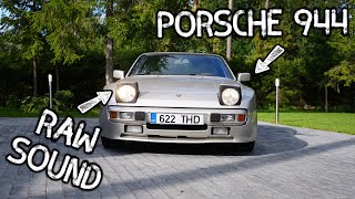 Porsche 944 Raw Engine Sound [upl. by Munro310]