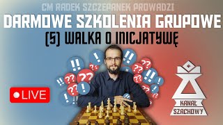 Szachy Zadania  szkolenie 5 walka o inicjatywę [upl. by Tristram179]