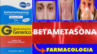 BETAMETASONA  PARA QUE SERVE COMO FUNCIONA COMO USAR EFEITOS COLATERAIS  ANTIINFLAMATÓRIO [upl. by Ludba]