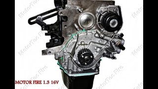 Montagem de um Motor Fire 13 16V  MotorTec FIre [upl. by Asil]