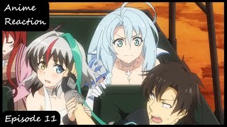 Anime Reaction  Combatants Will Be Dispatched episode 11 戦闘員派遣します！ [upl. by Towland]