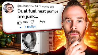 “Dual Fuel Heat Pumps are JUNK” 😬🔥 [upl. by Ahsietal]