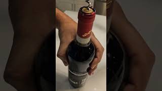 Chianti Wine Opening wine chianti bottle wineopener yt critic [upl. by Eicart]