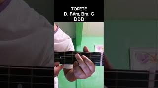 torete guitar tutorial  short  moonstar88 [upl. by Pouncey81]