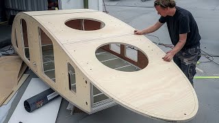 Camper Caravan Trailer Manufacturing Process [upl. by Namdor523]