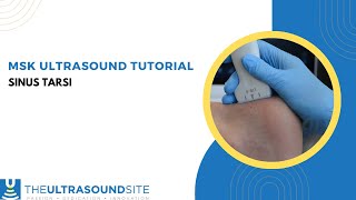 MSK ultrasound evaluation of the Sinus Tarsi [upl. by Romano]