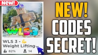 Weight Lifting Simulator 3 New Codes  ROBLOX SECRET CODES WLS 3 [upl. by Analram]