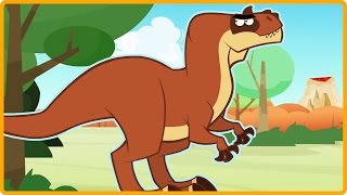 Gorgosaurus  Learn Dinosaur Facts  Dinosaur Cartoons for Children By Im A Dinosaur [upl. by Mateya866]