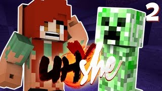 THIS IS A HOLEY MAP  Minecraft UHshe S2E2 [upl. by Eelarol736]