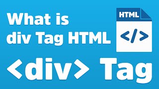 Div Tag  How to use Div Tag in HTML [upl. by Floridia]