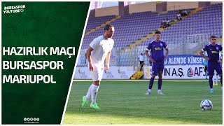 Hazırlık Maçı Bursaspor  Mariupol [upl. by Ahsinac]