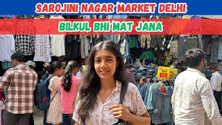 Sarojini Nagar Market Delhisarojini nagar haulsarojini nagar latest collection for men haul vlog [upl. by Rother33]