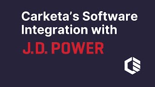 JD Power Data Integration in the Carketa Software Suite  Full Tutorial [upl. by Rundgren]